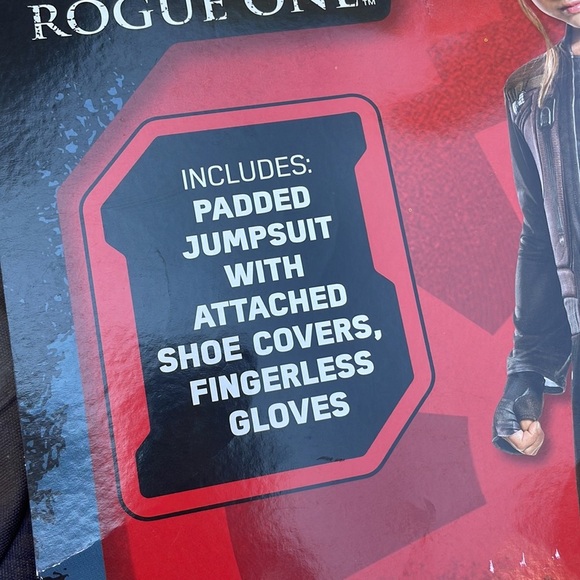 NEW-Star Wars Jyn Erso Halloween Costume Size Small - Picture 6 of 11